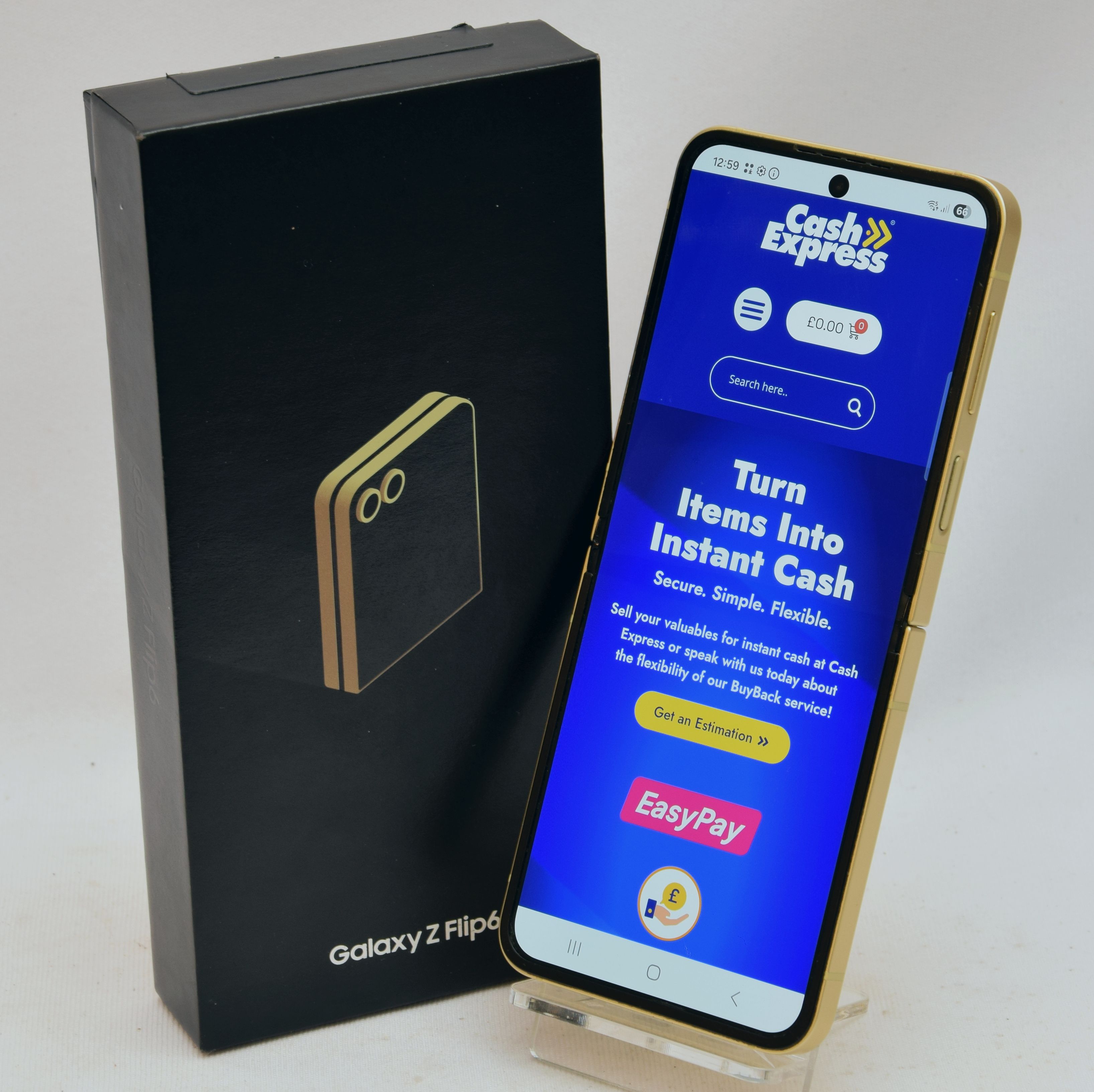 Galaxy Z FLIP6 256GB イエロー SIMフリー【A】 スマホ・タブレット
